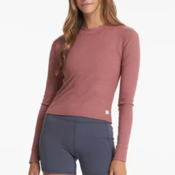 Vuori Mudra Fitted Long-Sleeve T-Shirt - Women's -Cheap ALPS Mountaineering Store 356132b5 6edb 485b 9384 4b187ebe0c0c