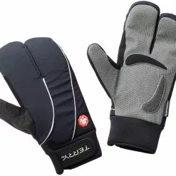 Terry Windstopper Split Mittens - Women's