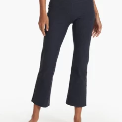 Vuori Mid-Rise Elevation Slim Bootcut Pants - Women's